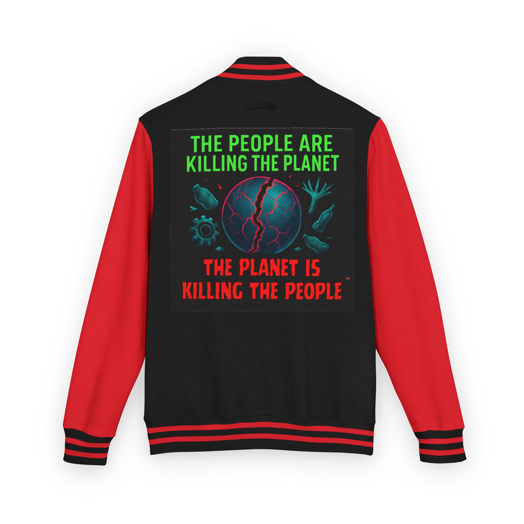 The People Are Killing the Planet ®Varsity Jacket