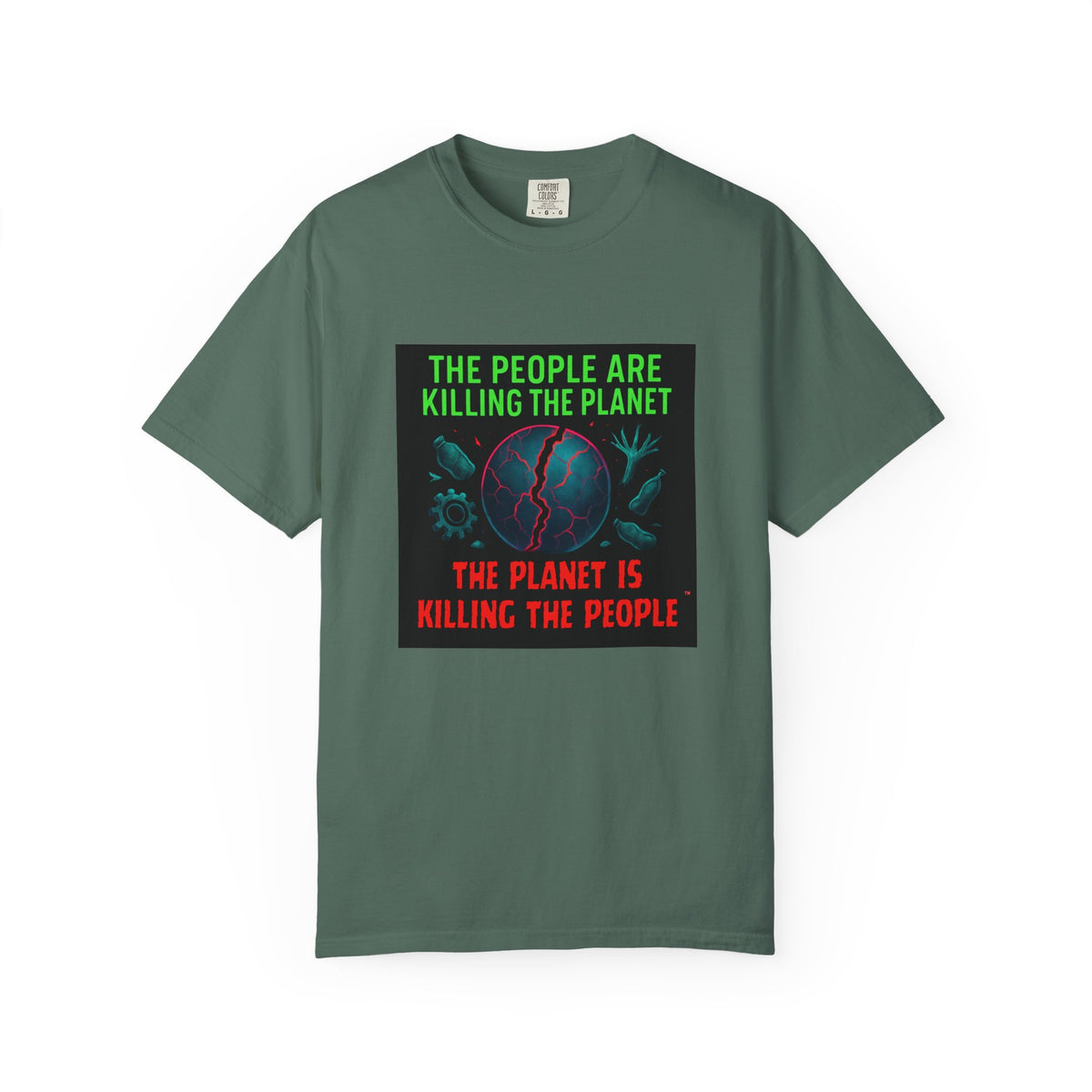 The People Are Killing the Planet, The Planet Is Killing the People® Graphic T-Shirt