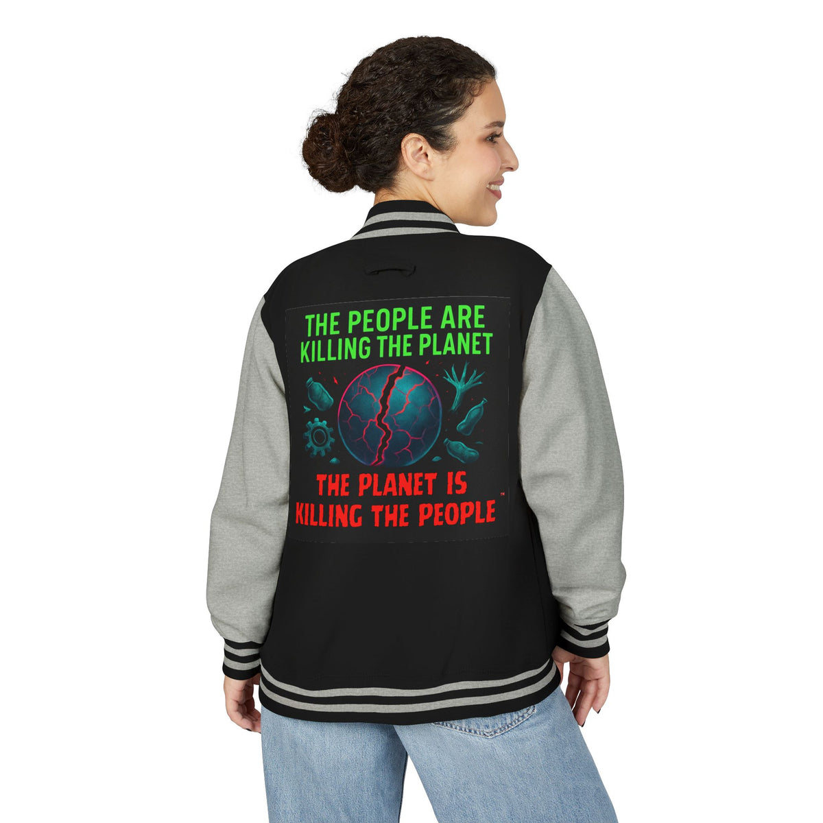 The People Are Killing the Planet ®Varsity Jacket
