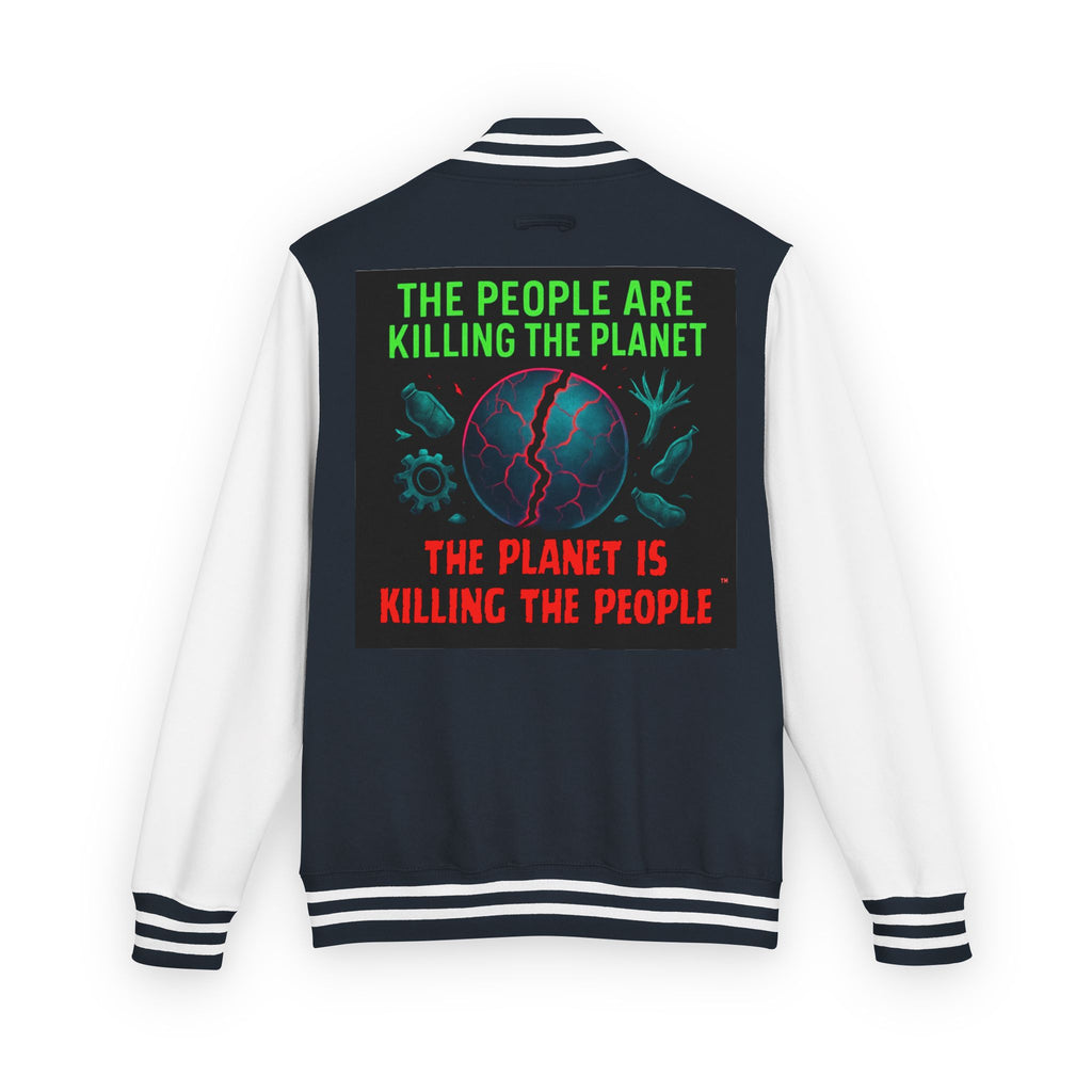 The People Are Killing the Planet ®Varsity Jacket