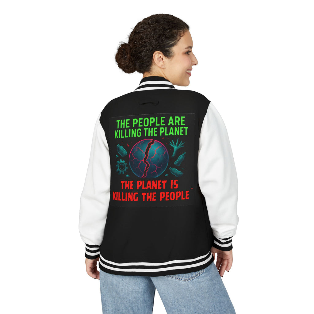 The People Are Killing the Planet ®Varsity Jacket