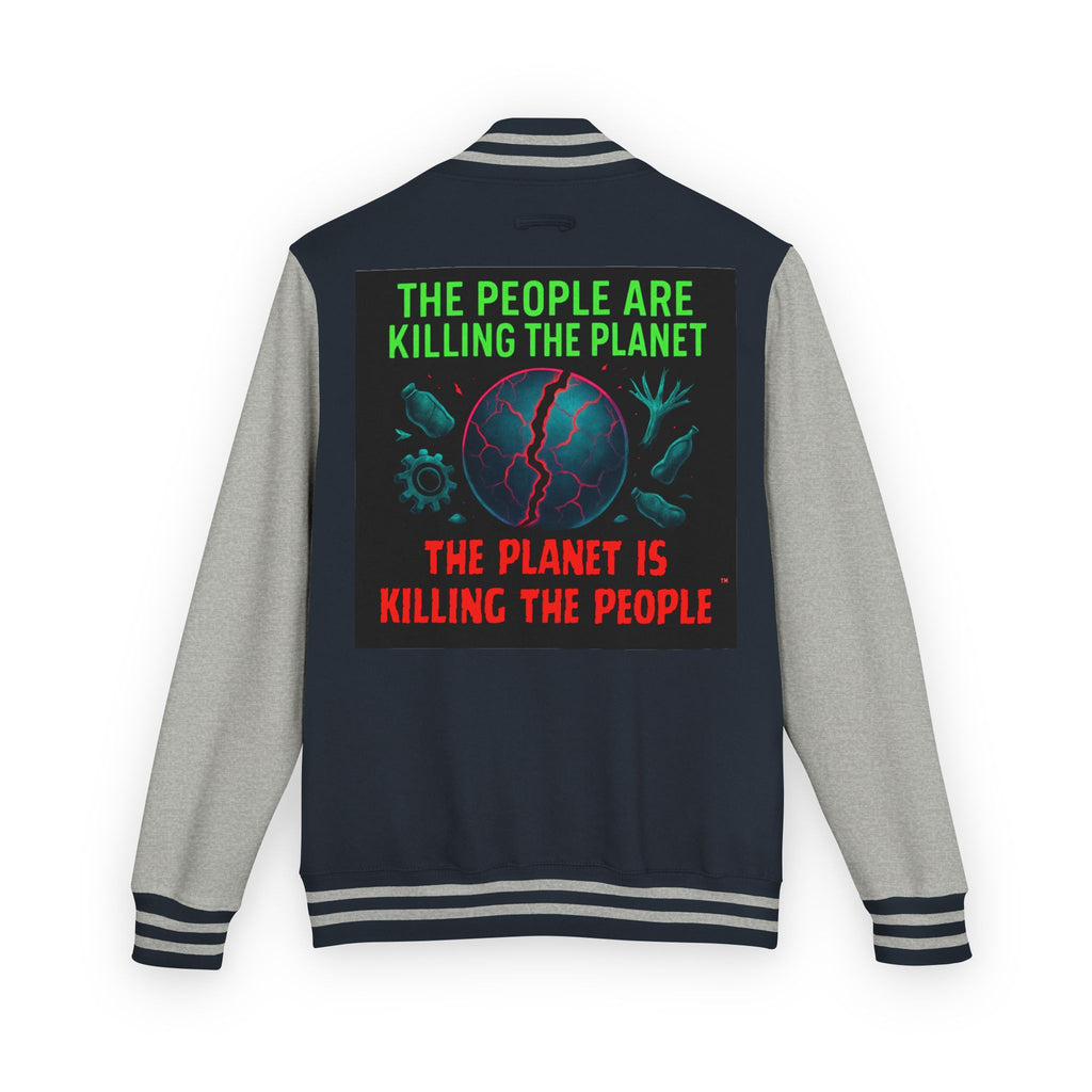 The People Are Killing the Planet ®Varsity Jacket