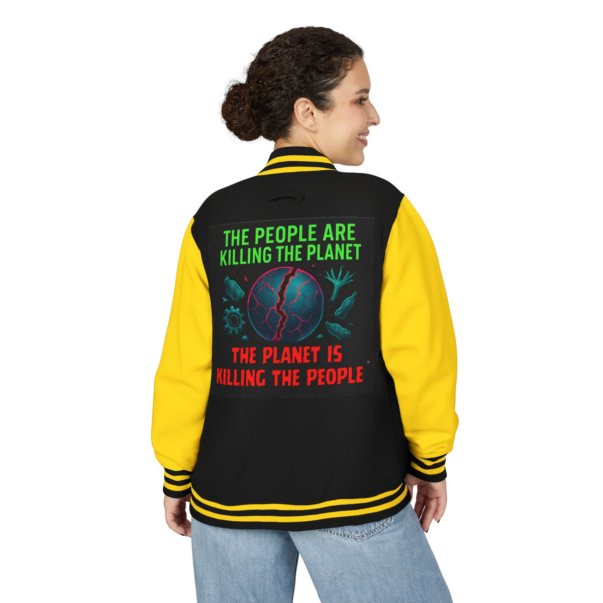 The People Are Killing the Planet ®Varsity Jacket