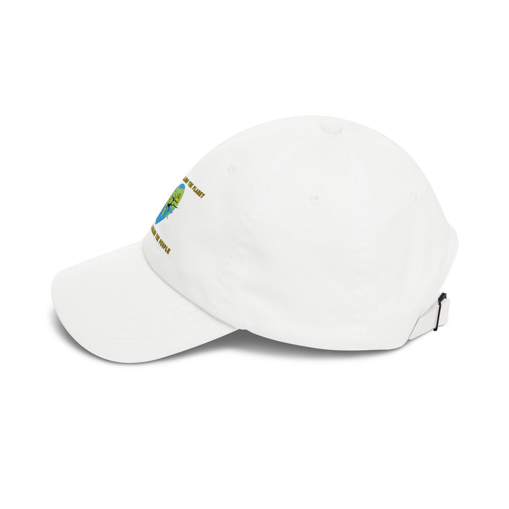The People Are Killing the Planet, The Planet Is Killing the People® Classic Dad Cap