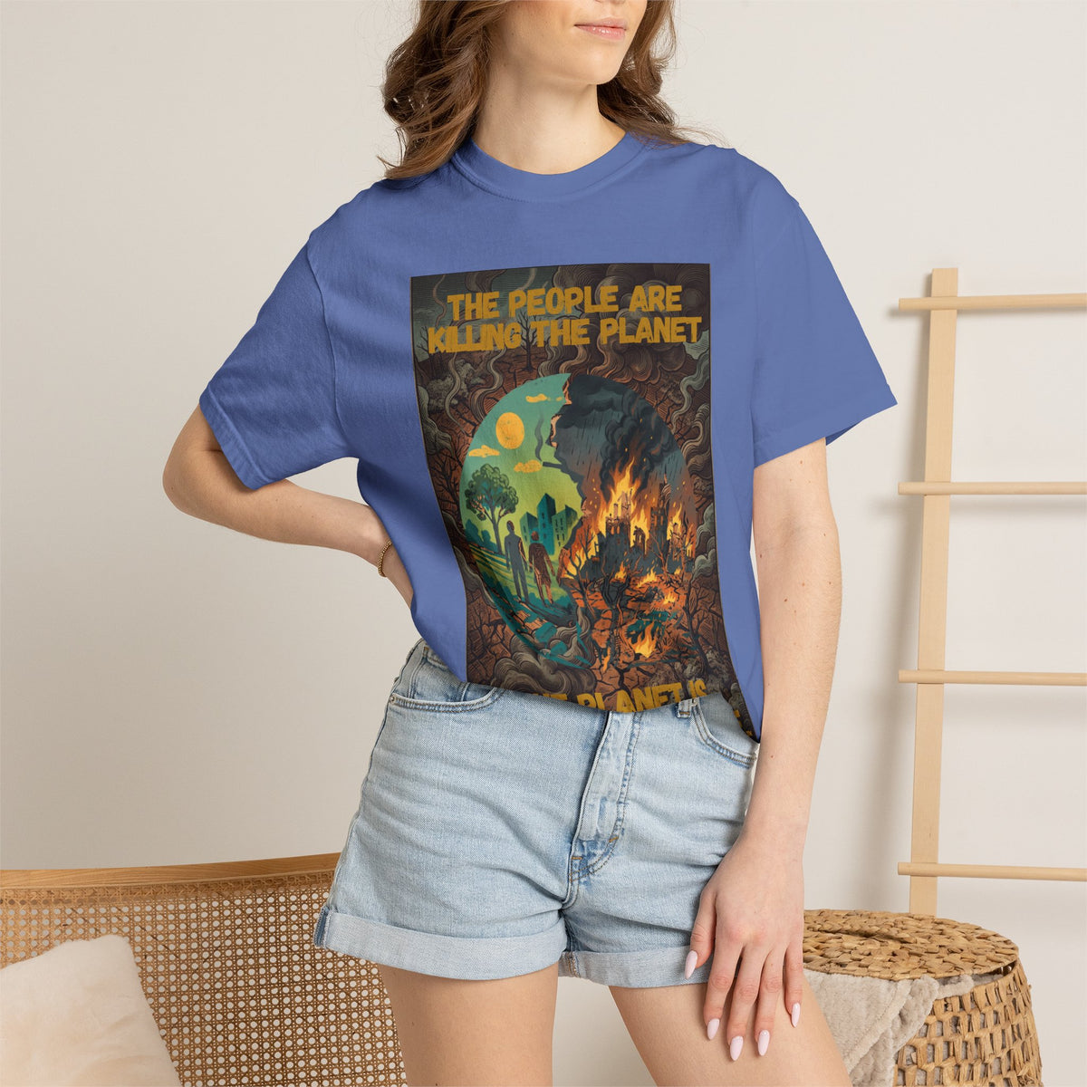 The People Are Killing the Planet & The Planet Is Killing the People ®Graphic T-Shirt