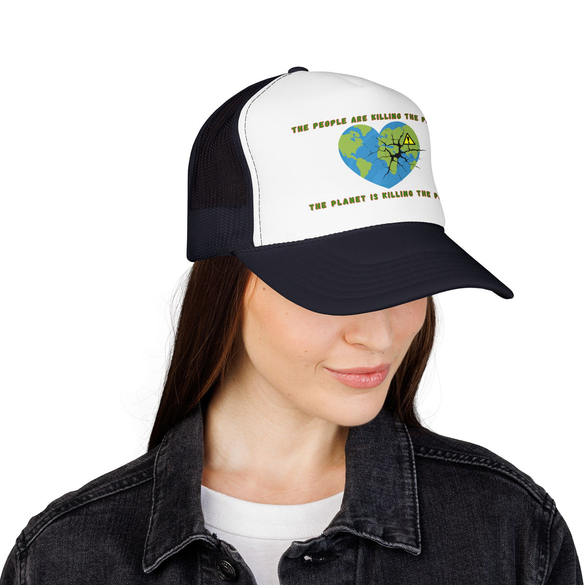Eco Heart Trucker Hat