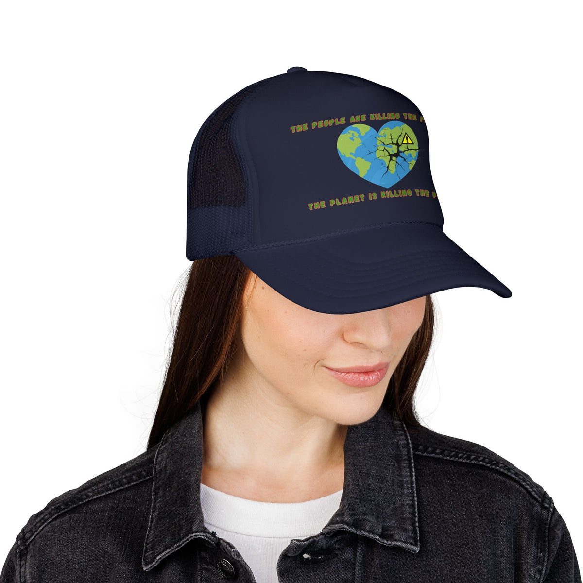Eco Heart Trucker Hat