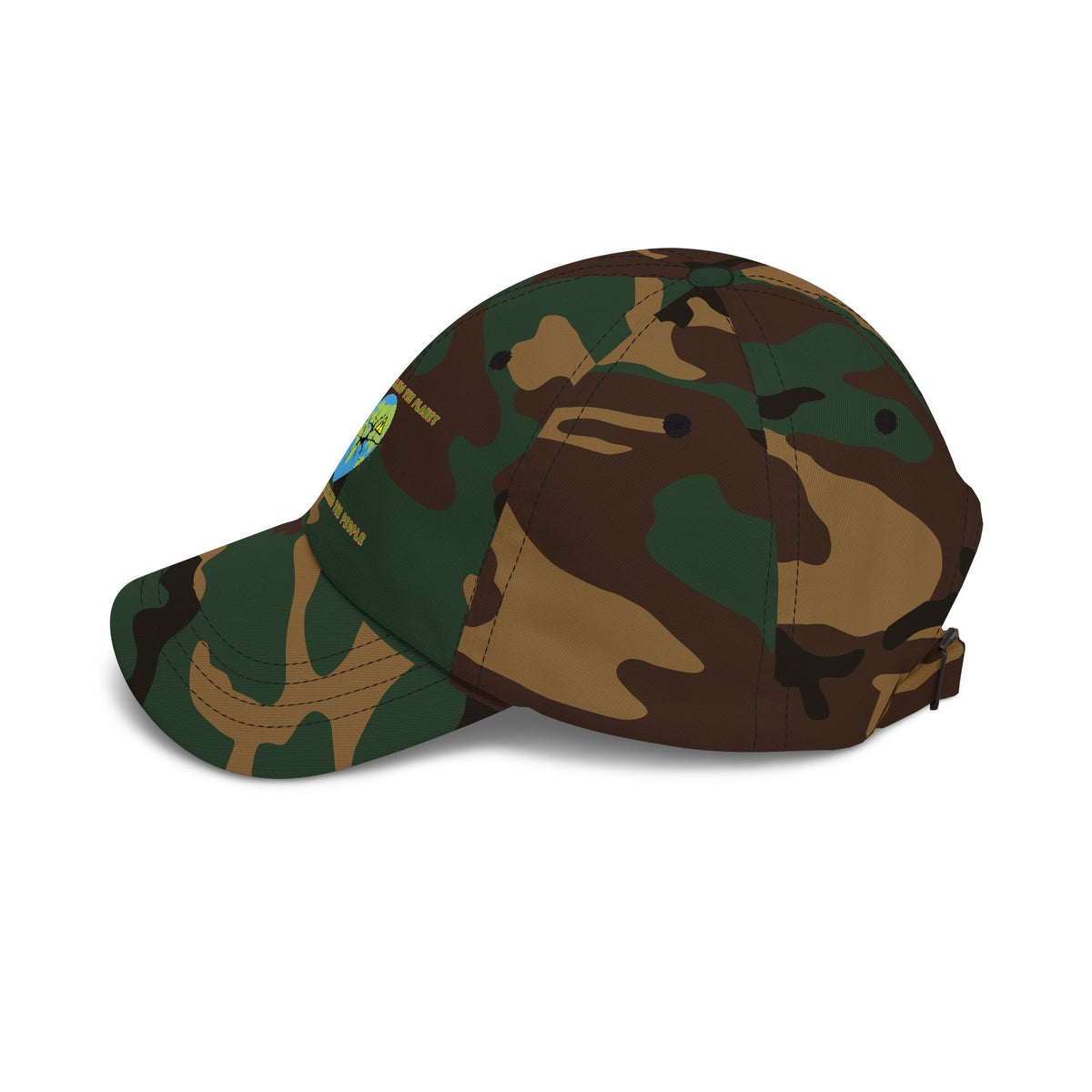 The People Are Killing the Planet, The Planet Is Killing the People® Classic Dad Cap