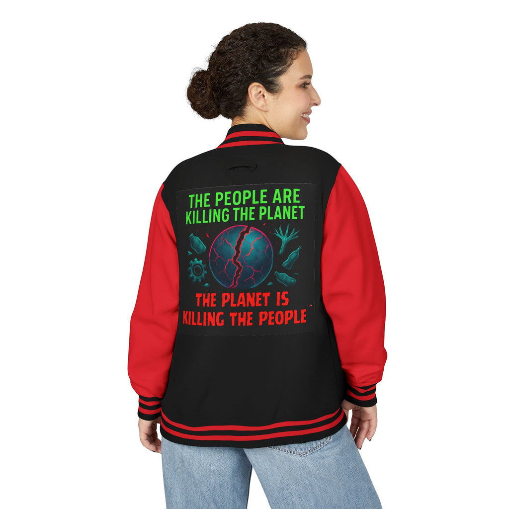 The People Are Killing the Planet ®Varsity Jacket