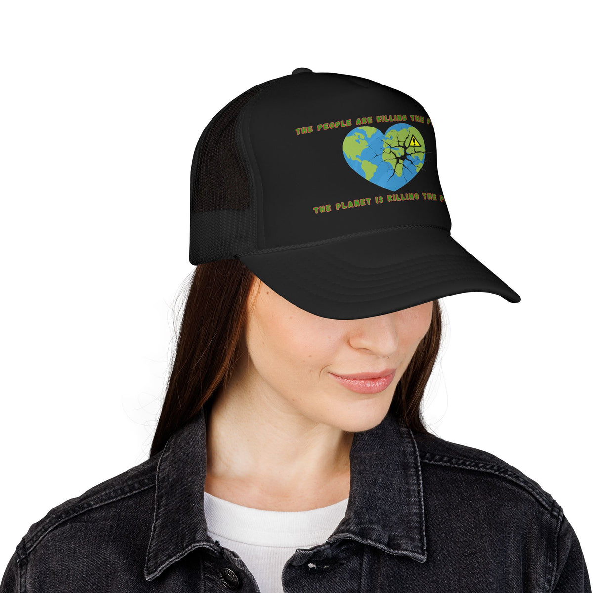 Eco Heart Trucker Hat