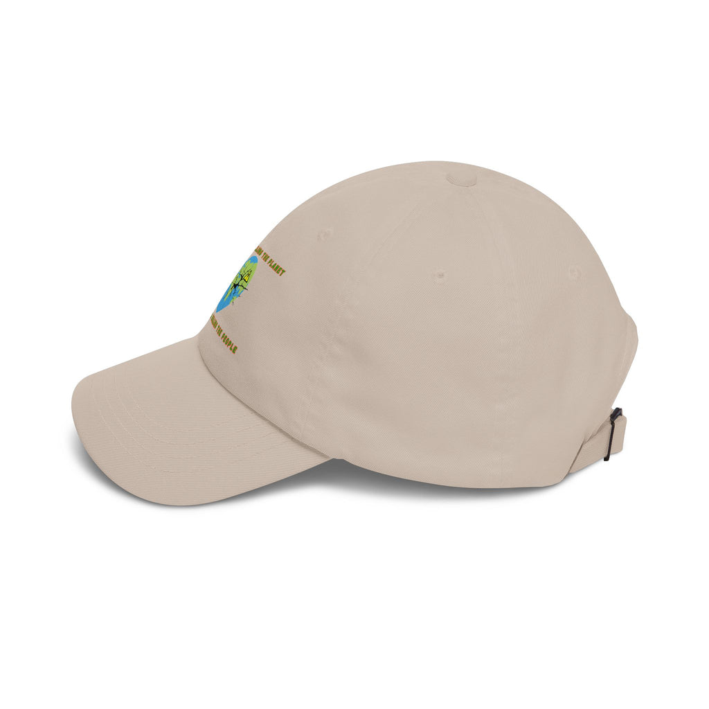 The People Are Killing the Planet, The Planet Is Killing the People® Classic Dad Cap