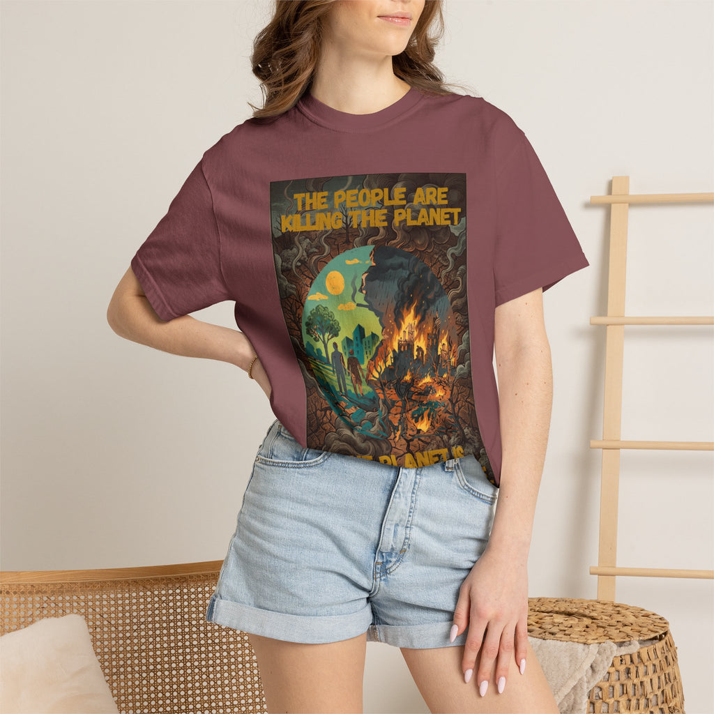 The People Are Killing the Planet & The Planet Is Killing the People ®Graphic T-Shirt